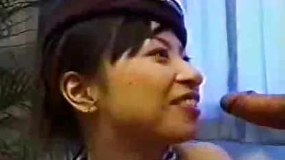 Mulatto Roxy dobiva penise erotsku filmovi u obje rupe